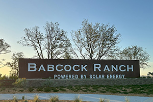 Return to the Babcock Ranch Feature Page